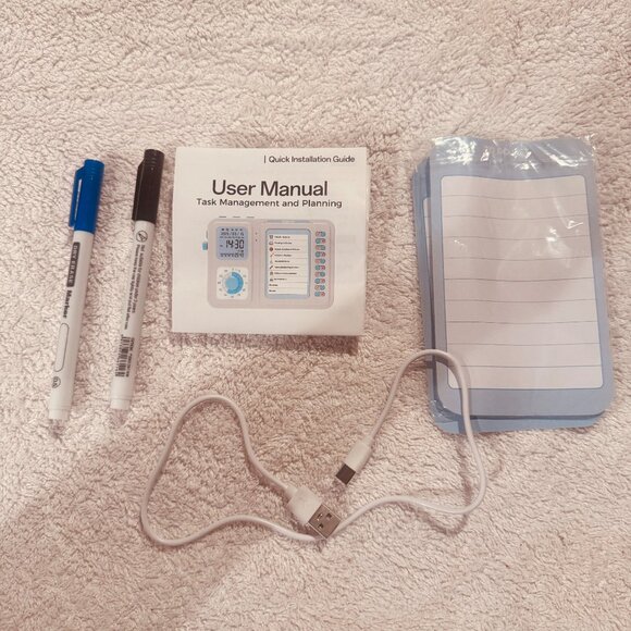 "Task Timer Planning Board with Visual Timer," also referred to as a "Visual Tim - Picture 6 of 8